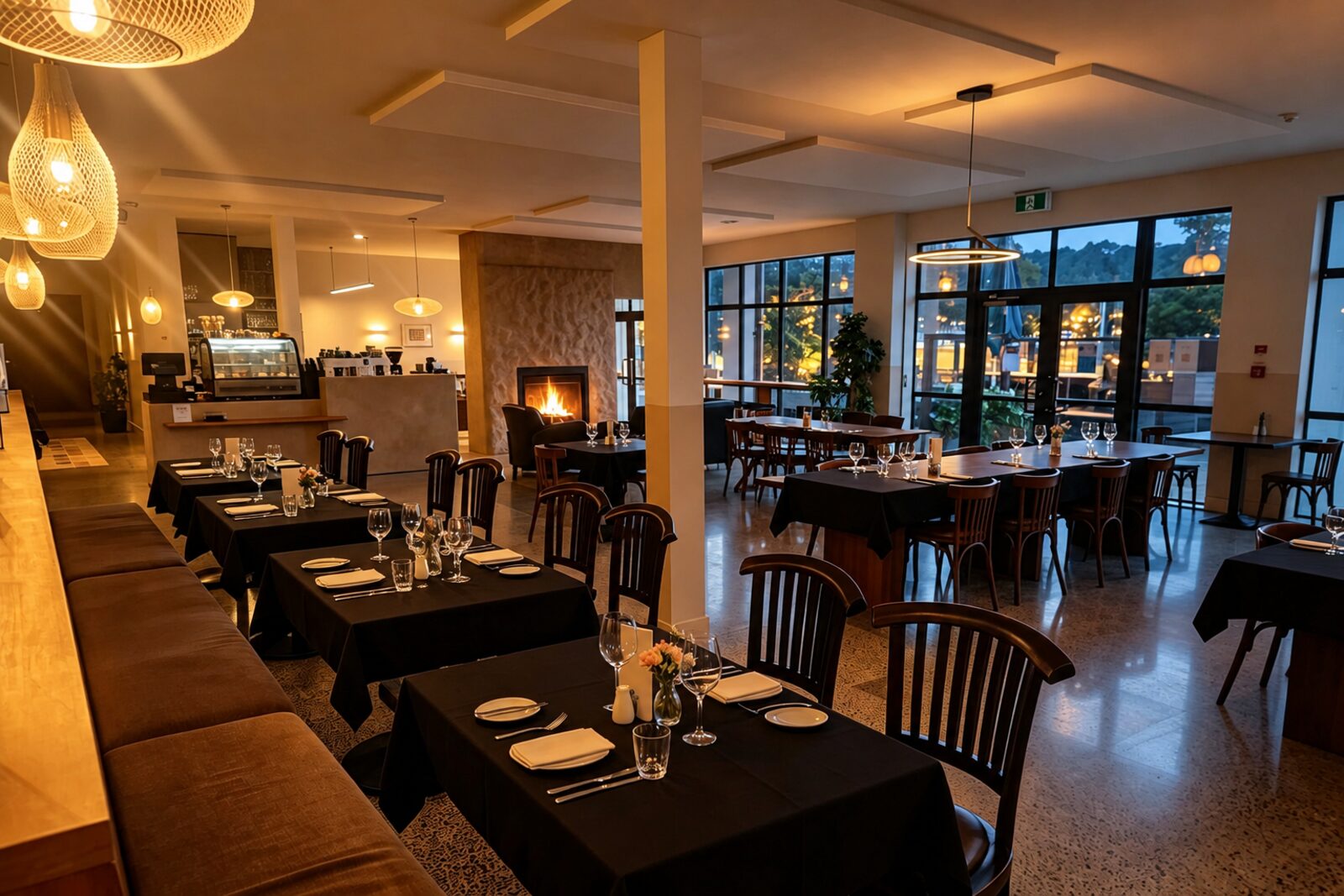 Restaurant background